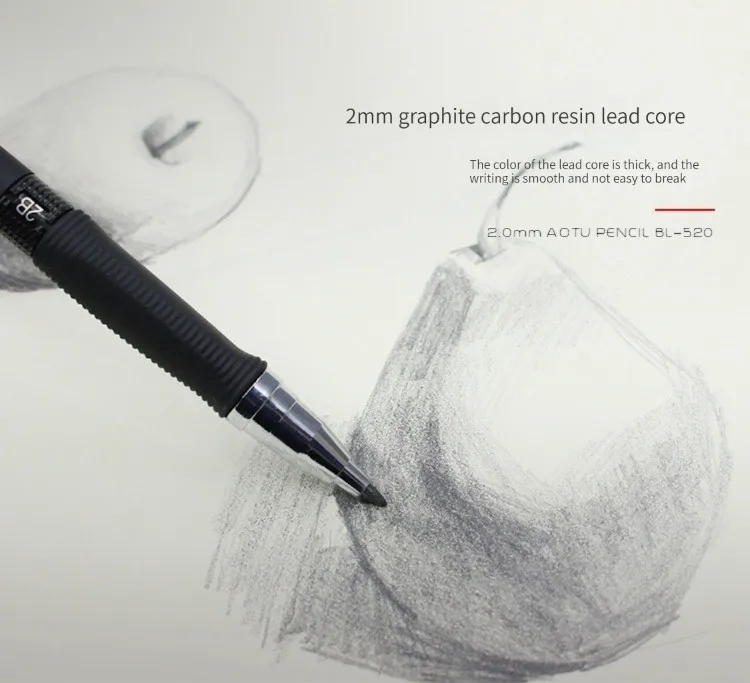 Staedtler Pencil Lumocolor - Mechanischer Bleistift-Set 2,0 mm mit 2B