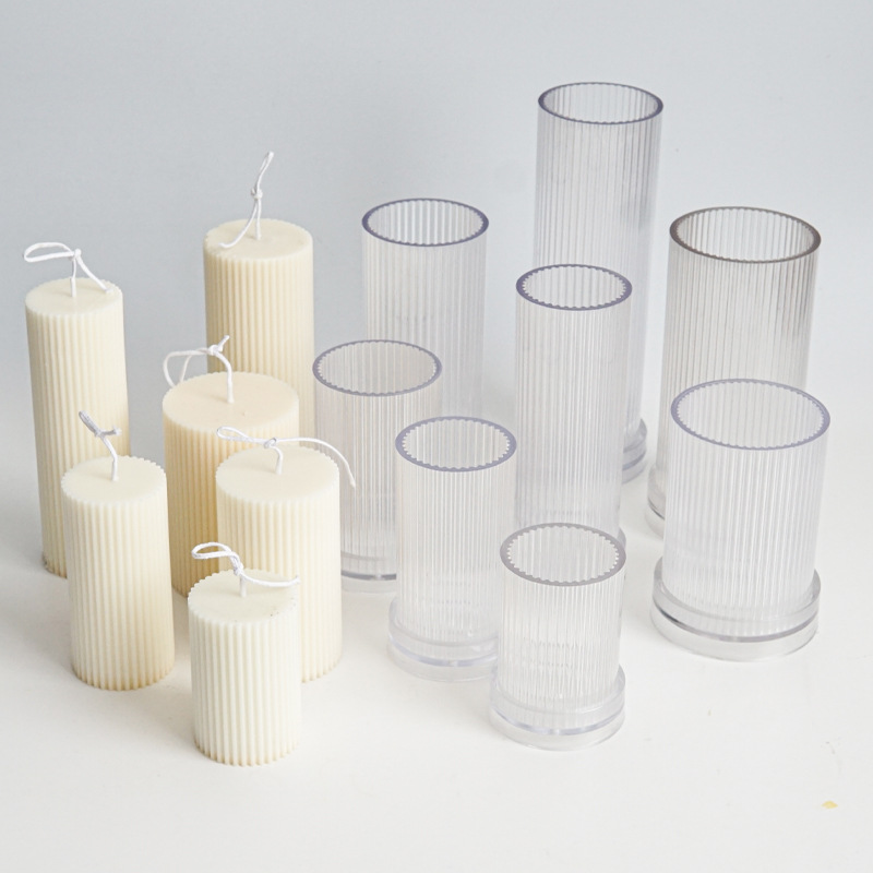 Candle Making Kit Diy - Neue DIY Nadelstreifen runde Feine Zahn