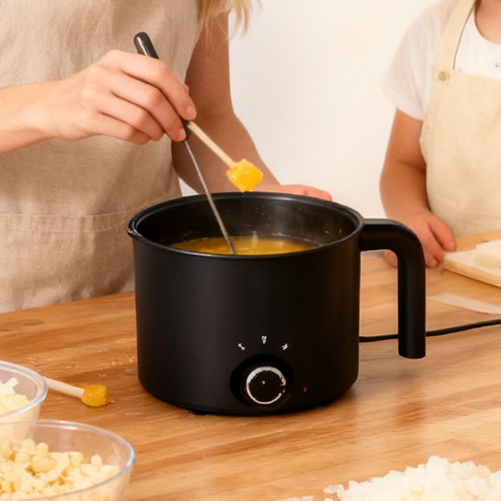 Candle Making Kit - Kerzenwachs-Schmelztopf 1,5L Großer Edelstahl Elektrischer Antihaft-Kerzenherstellungstopf