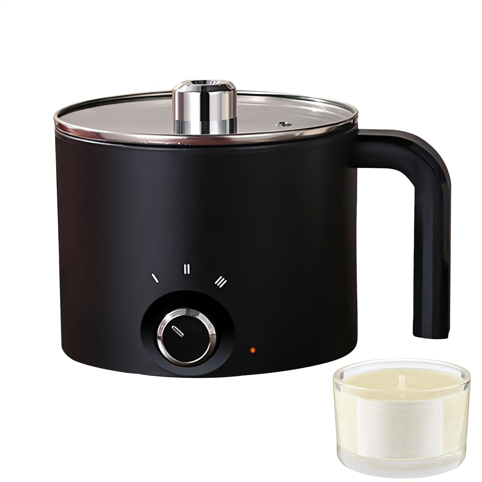 Candle Making Kit - Kerzenwachs-Schmelztopf 1,5L Großer Edelstahl Elektrischer Antihaft-Kerzenherstellungstopf