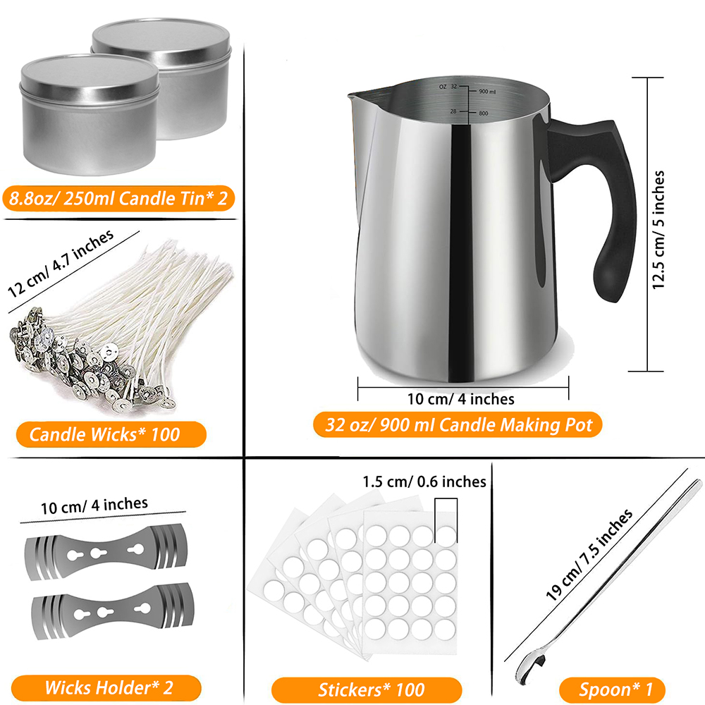 Starter-Set für die Kerzenhers – Candle Warning Label Bewertung und Preis