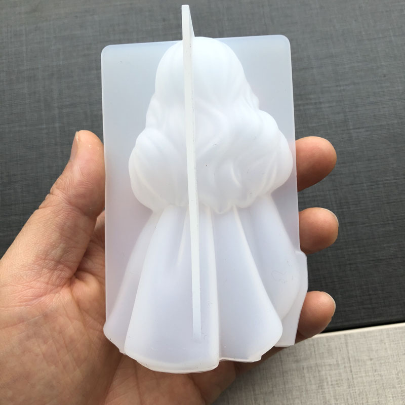 3D süße Prinzessin Silikon Ker – Candle Making Factory Bewertung und Preis