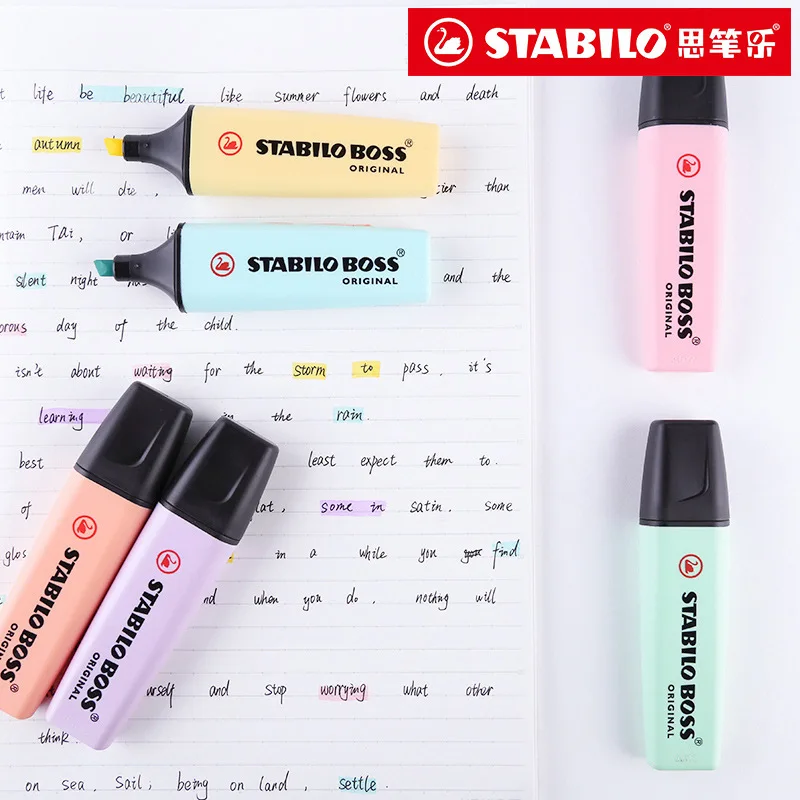 6 Farben STABILO BOSS Macaron  – Stabilo Marker Boss Bewertung und Preis