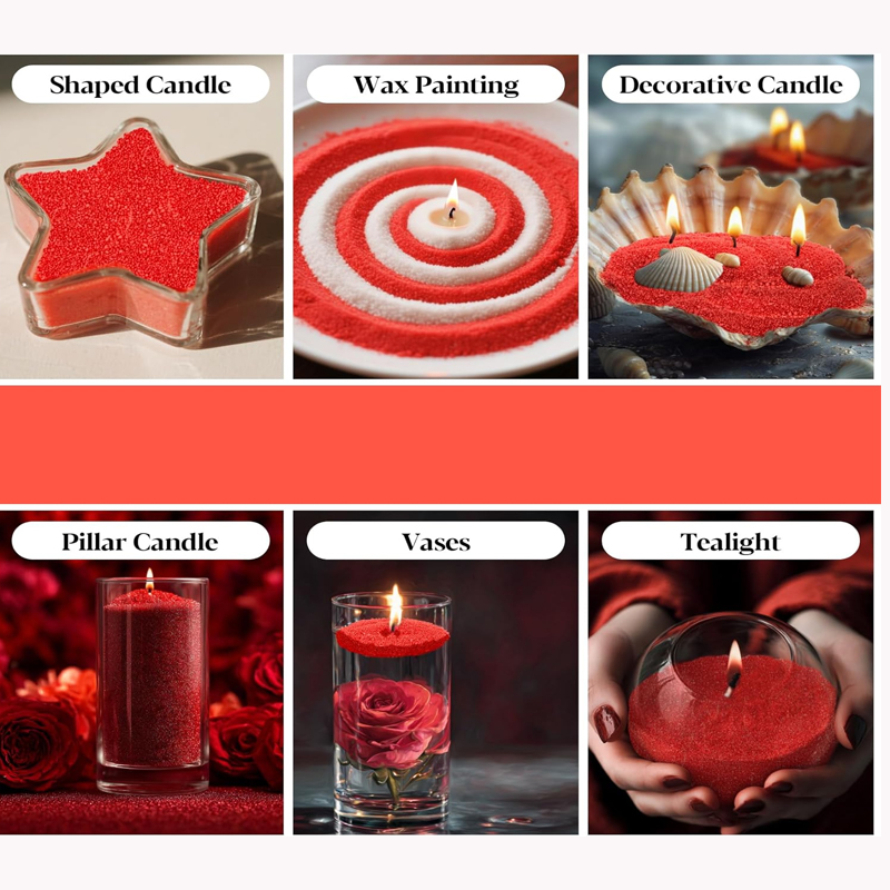 100 g grüne, weiße, rote Sandp – Candle Making Kit Bewertung und Preis