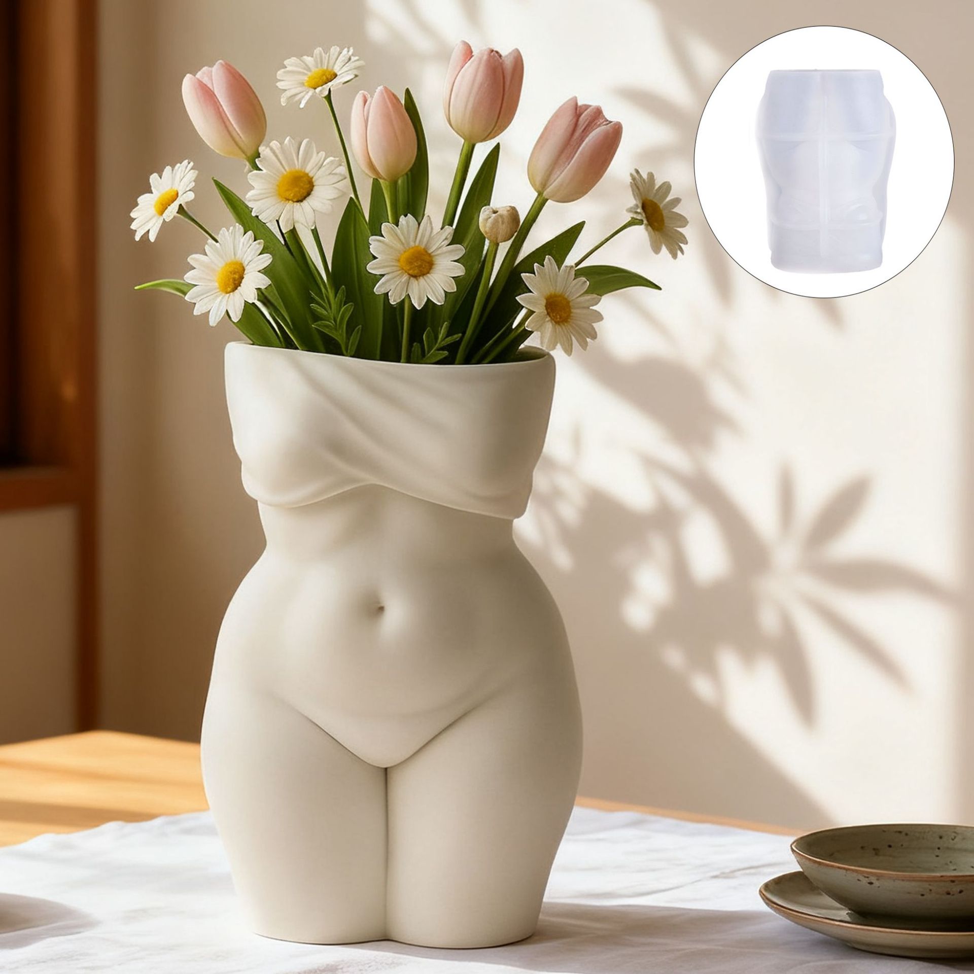 3D Chubby Female Torso Vase Si – Candle Making Fat Bewertung und Preis