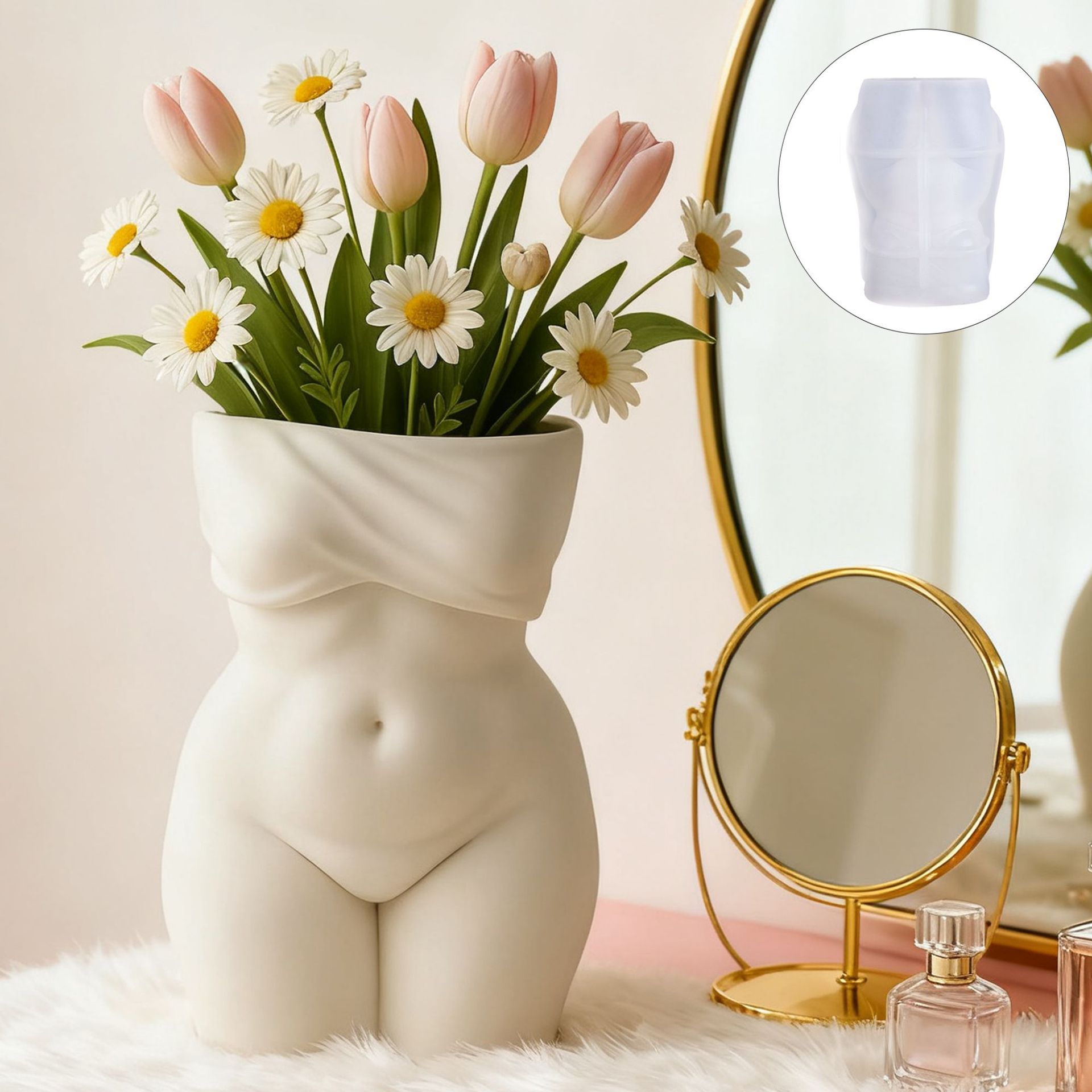 3D Chubby Female Torso Vase Si – Candle Making Fat Bewertung und Preis