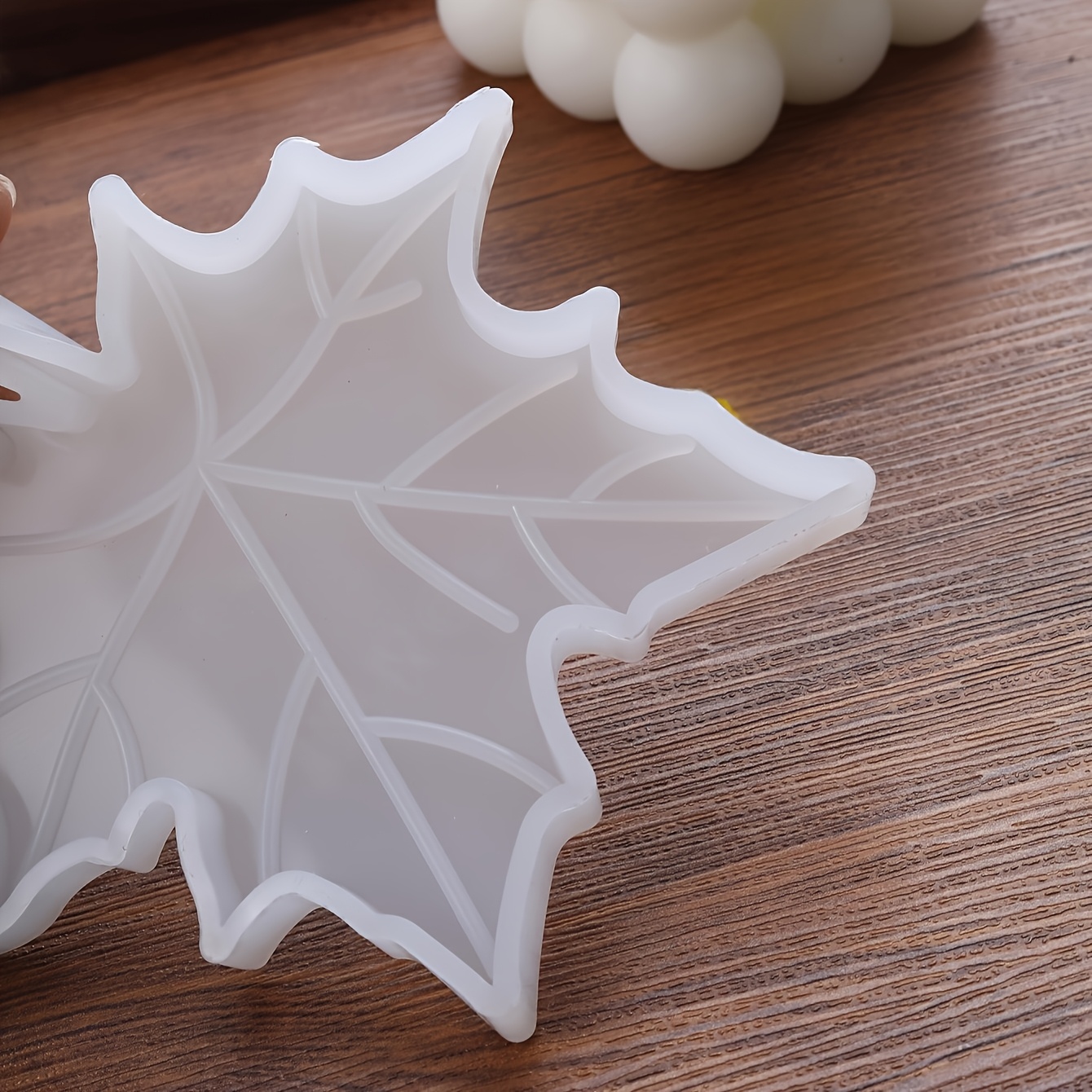 1PC Ahornblattförmige Silikonf – Candle Making Factory Bewertung und Preis
