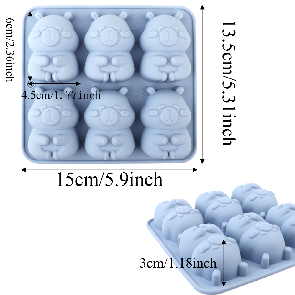 1 Silikon-Kuchenform in Form e – Candle Making Factory Bewertung und Preis
