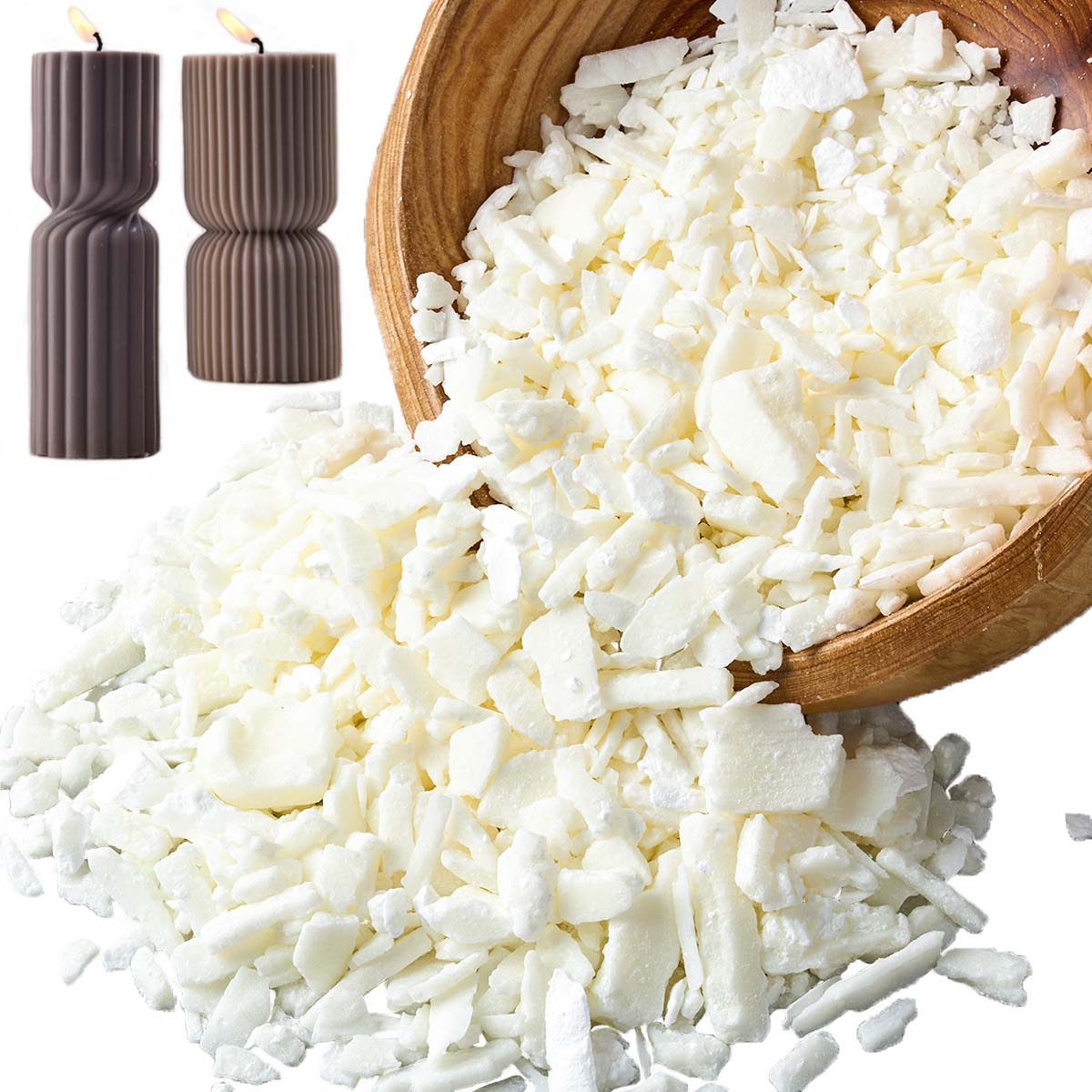 1 Pfund reinweißes Sojawachs f – Candle Making Kit Diy Bewertung und Preis