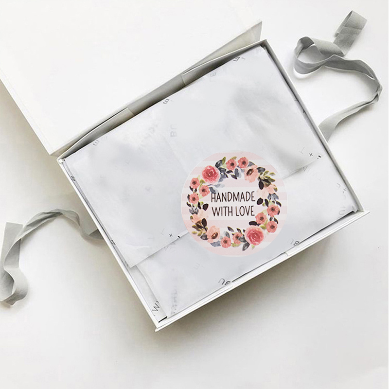 100–500 Stück Blumen-Aufkleber – Candle Warning Label Bewertung und Preis