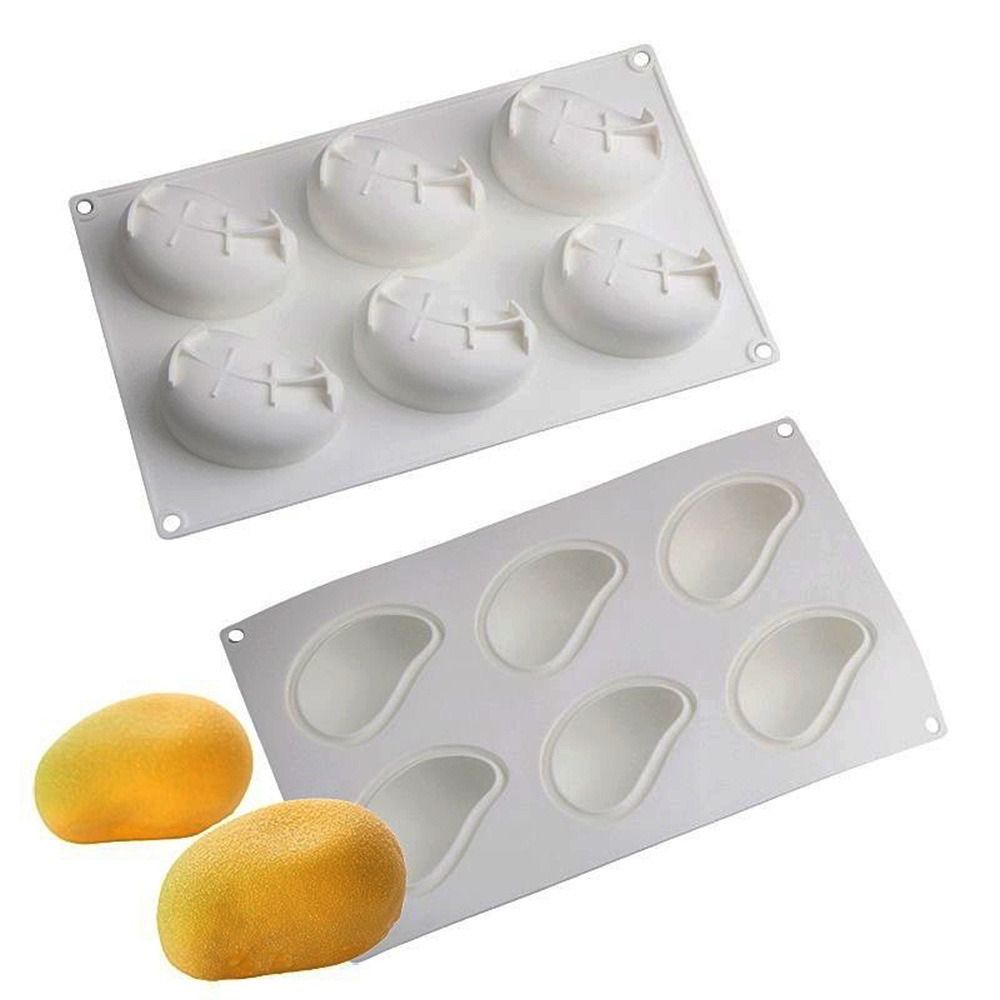 6-fach Mango-förmige Kuchenfor – Candle Making Factory Bewertung und Preis
