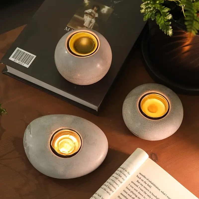 Teelichthalter aus Kunstharz,  – Candle Making Factory Bewertung und Preis