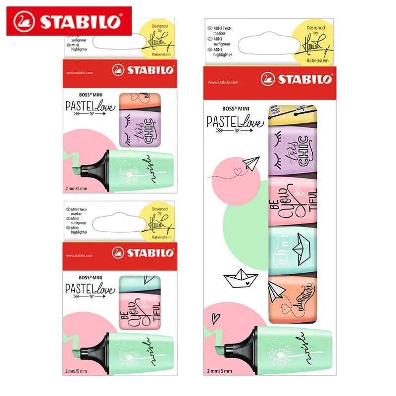 3/6 Farbe/Set Deutsch STABILO  – Stabilo Marker Boss Bewertung und Preis