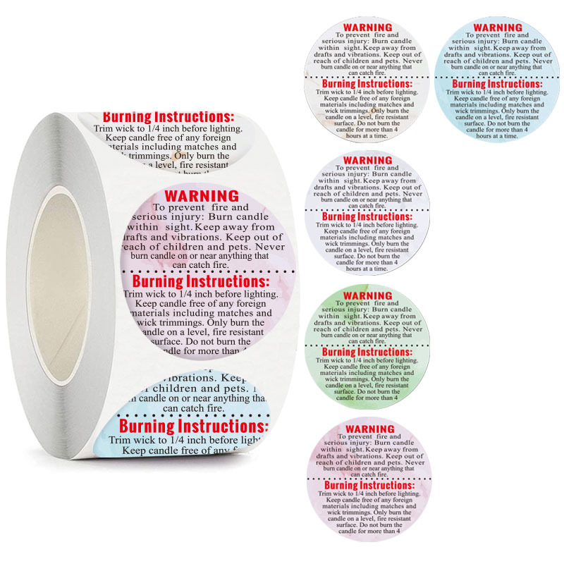 500 Stück Warnaufkleber für Ke – Candle Warning Label Bewertung und Preis