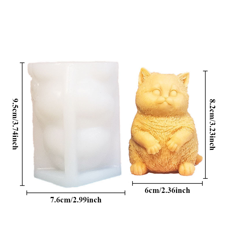 DIY Stehende Dicke Katze Silik – Candle Making Fat Bewertung und Preis