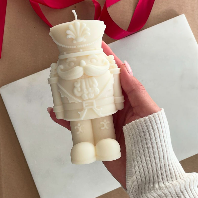 Nussknacker Soldat Kerze Form  – Candle Making Fat Bewertung und Preis