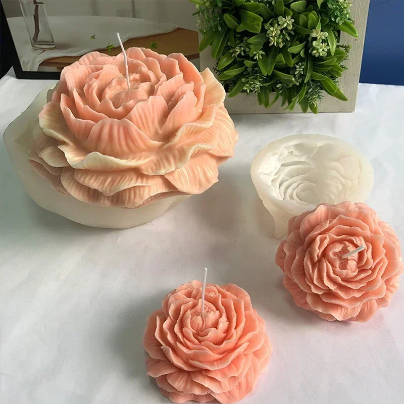 Extragroße 3D-Blumenkerzen-Sil – Candle Making Kit Diy Bewertung und Preis