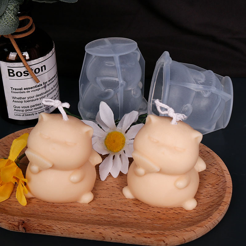 Süße dicke Katze Silikon Kerze – Candle Making Fat Bewertung und Preis