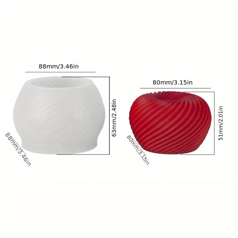 Eine trendige rote Apfel-Silik – Candle Making Factory Bewertung und Preis