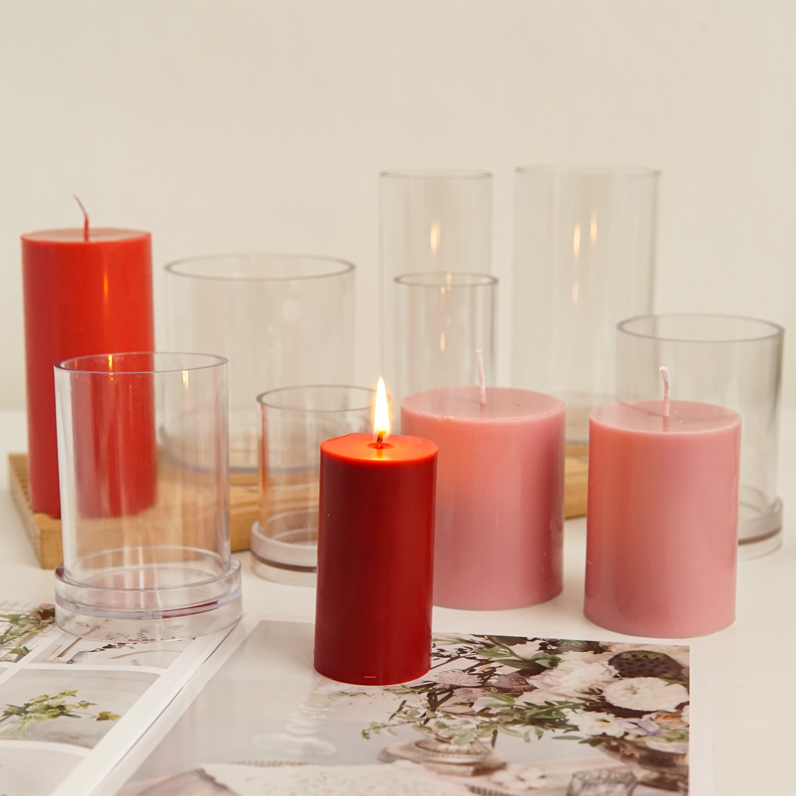 Verschiedene 3D Zylindrische K – Candle Making Kit Diy Bewertung und Preis