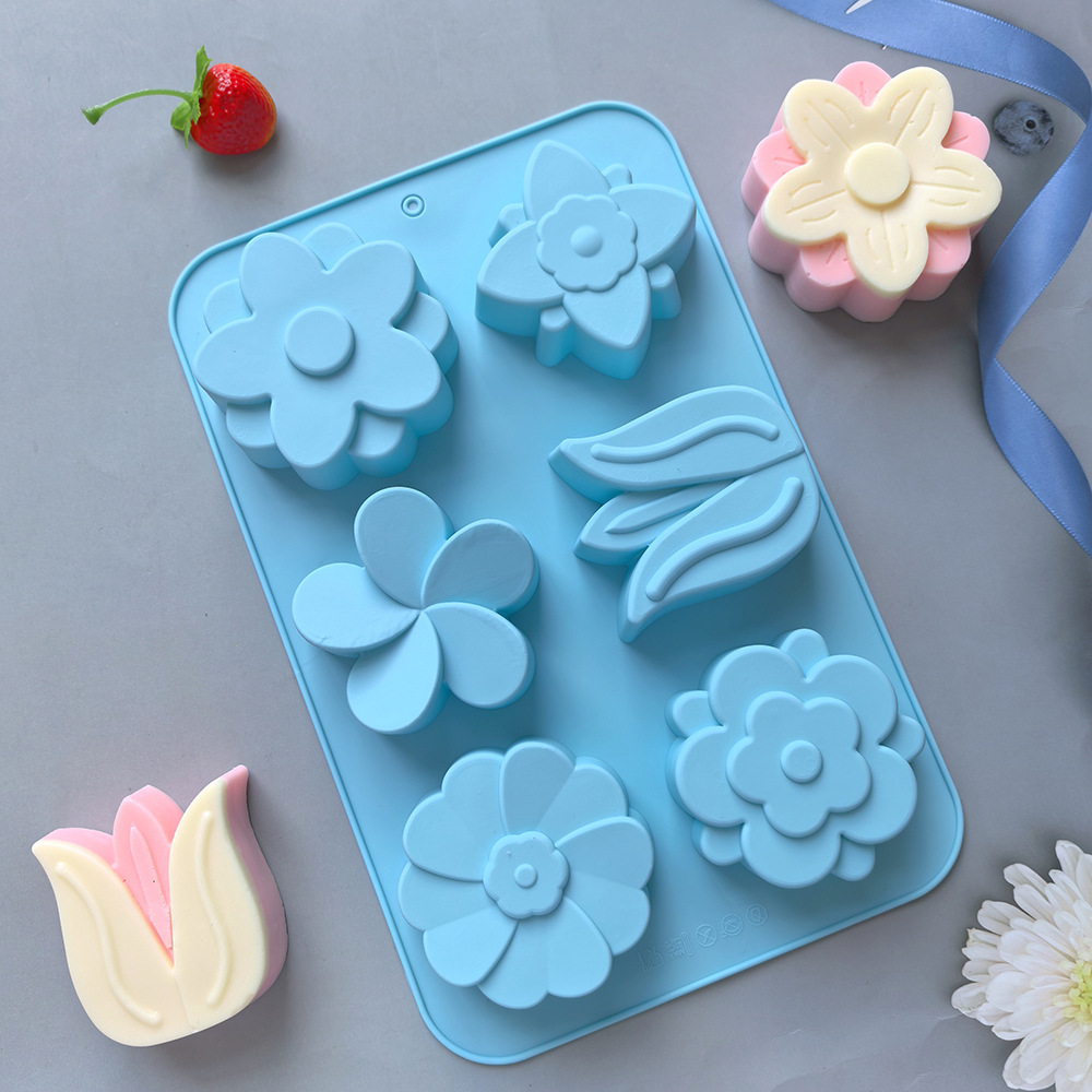 Verschiedene Blumen-Silikonfor – Candle Making Factory Bewertung und Preis